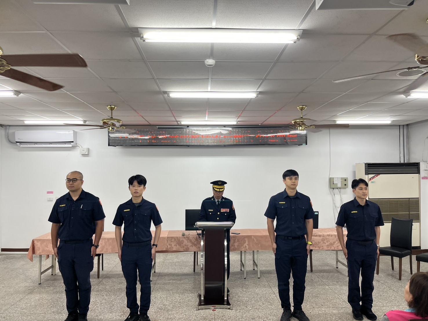 花蓮分局舉行聯合布達典禮 新任幹部肩負重任守護鄉親！