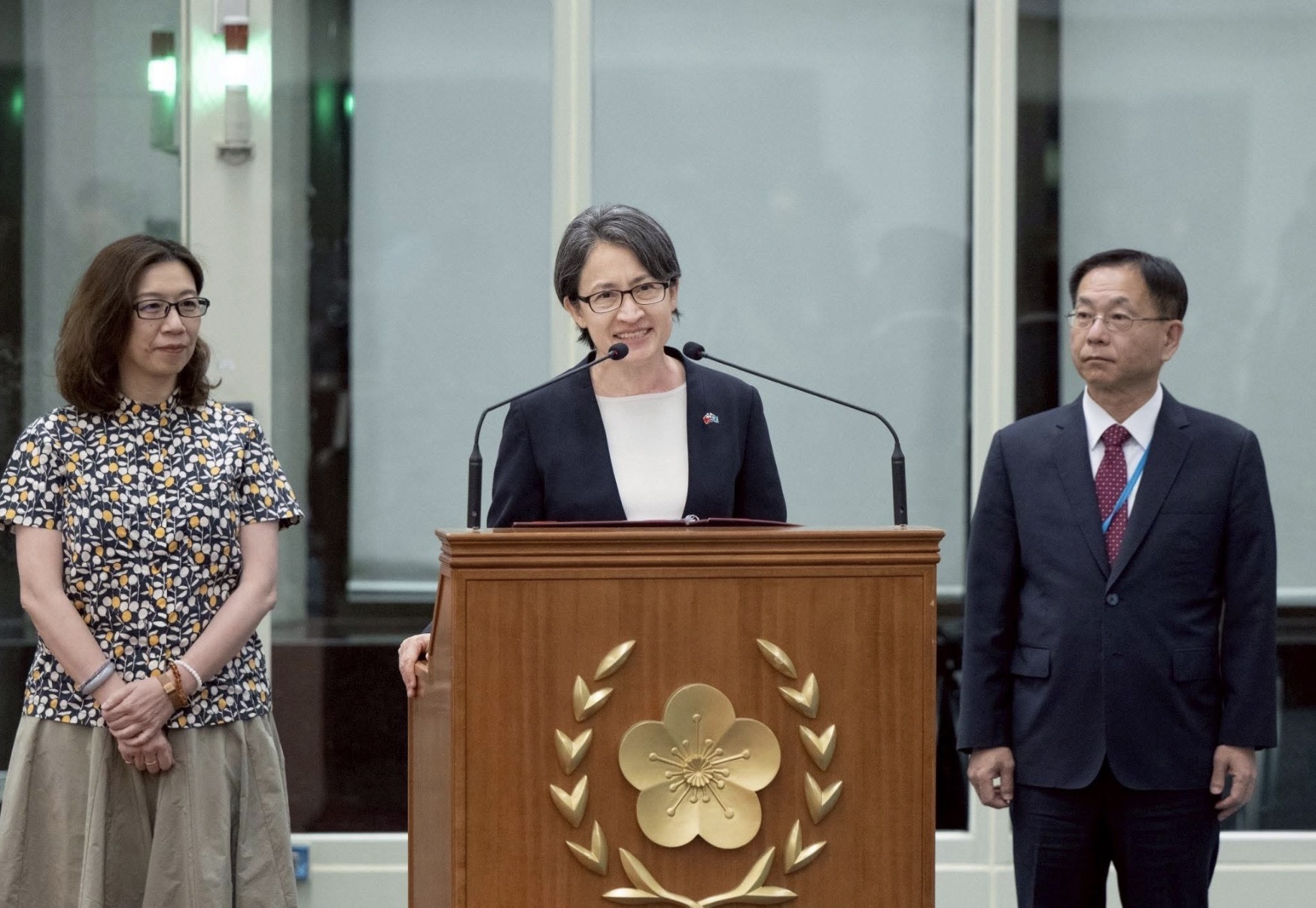 蕭美琴成功完成總統囑託說明會