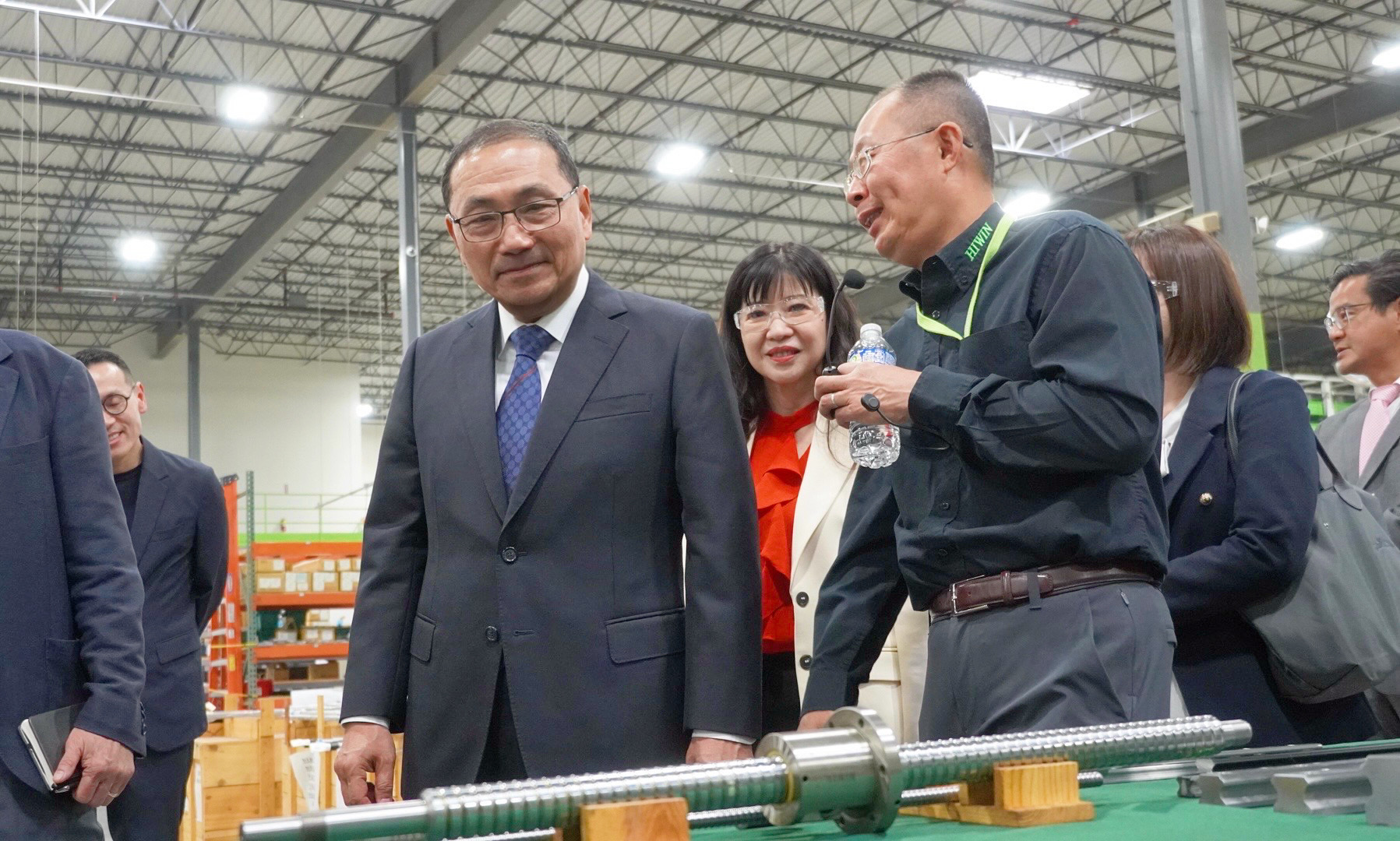 侯友宜參訪國際大廠HIWIN、FANUC　布局新北智慧製造產業