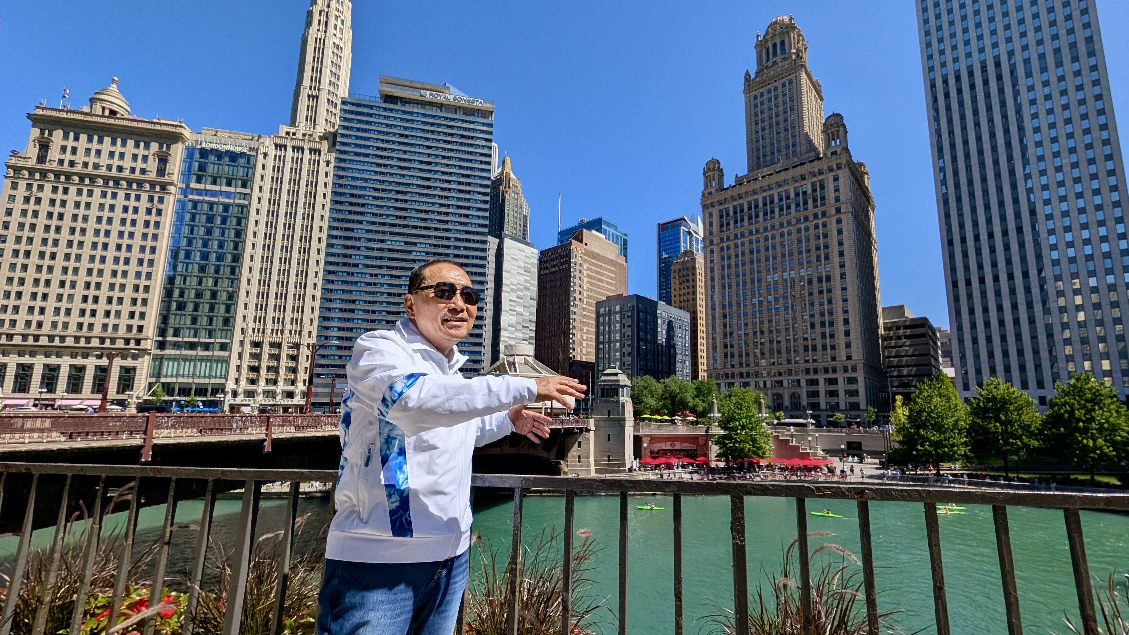侯友宜考察芝加哥Riverwalk　吸取國際經驗推動新北水岸觀光