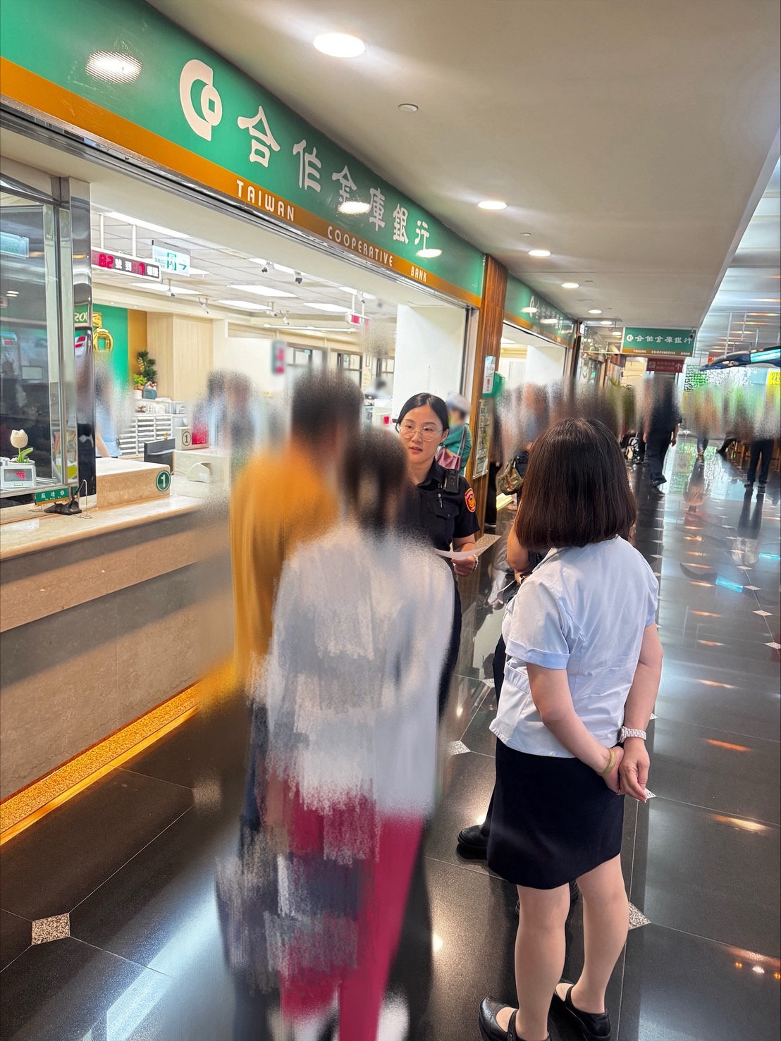 北投警成功攔阻黃金詐騙