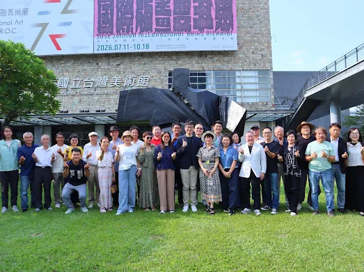 國家典藏再添臺灣雕塑經典  朱銘〈太極系列－十字手〉於國美館正式揭幕