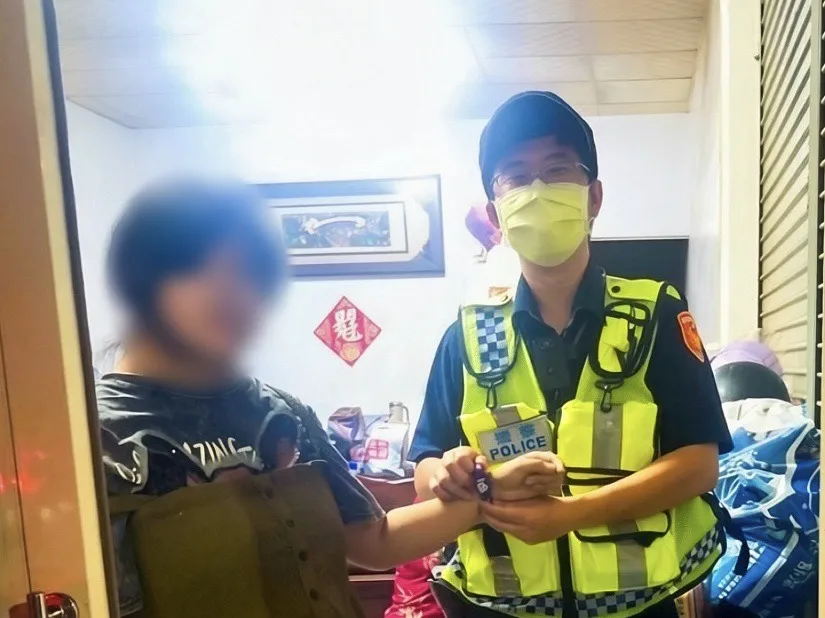 員警協助尋回失蹤民眾