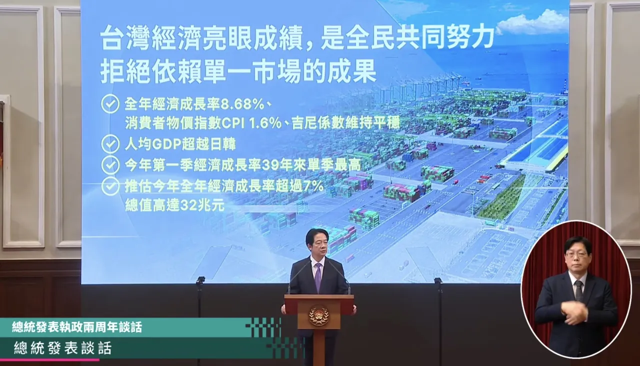 【520 就職二週年】總統擘劃國家新局賴清德總統發表就職二週年演說直播 圖1