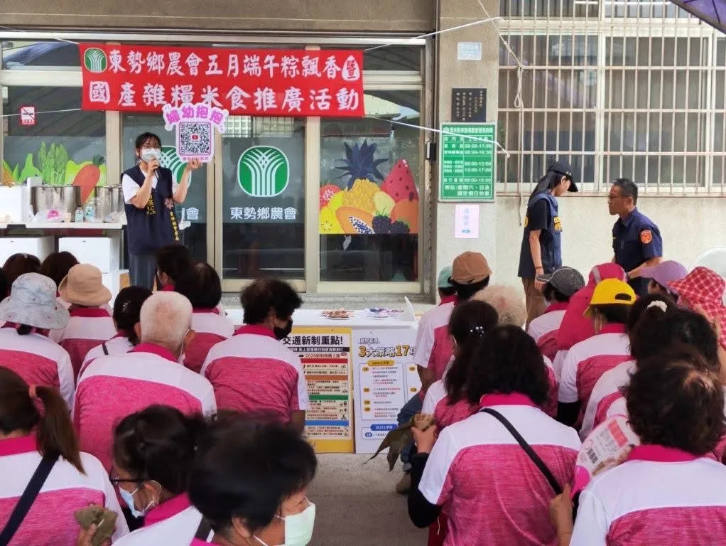 創意米食料理「粽」飄香！臺西警宣導交通安全 同步宣示強力取締毒(酒)駕決心 圖3