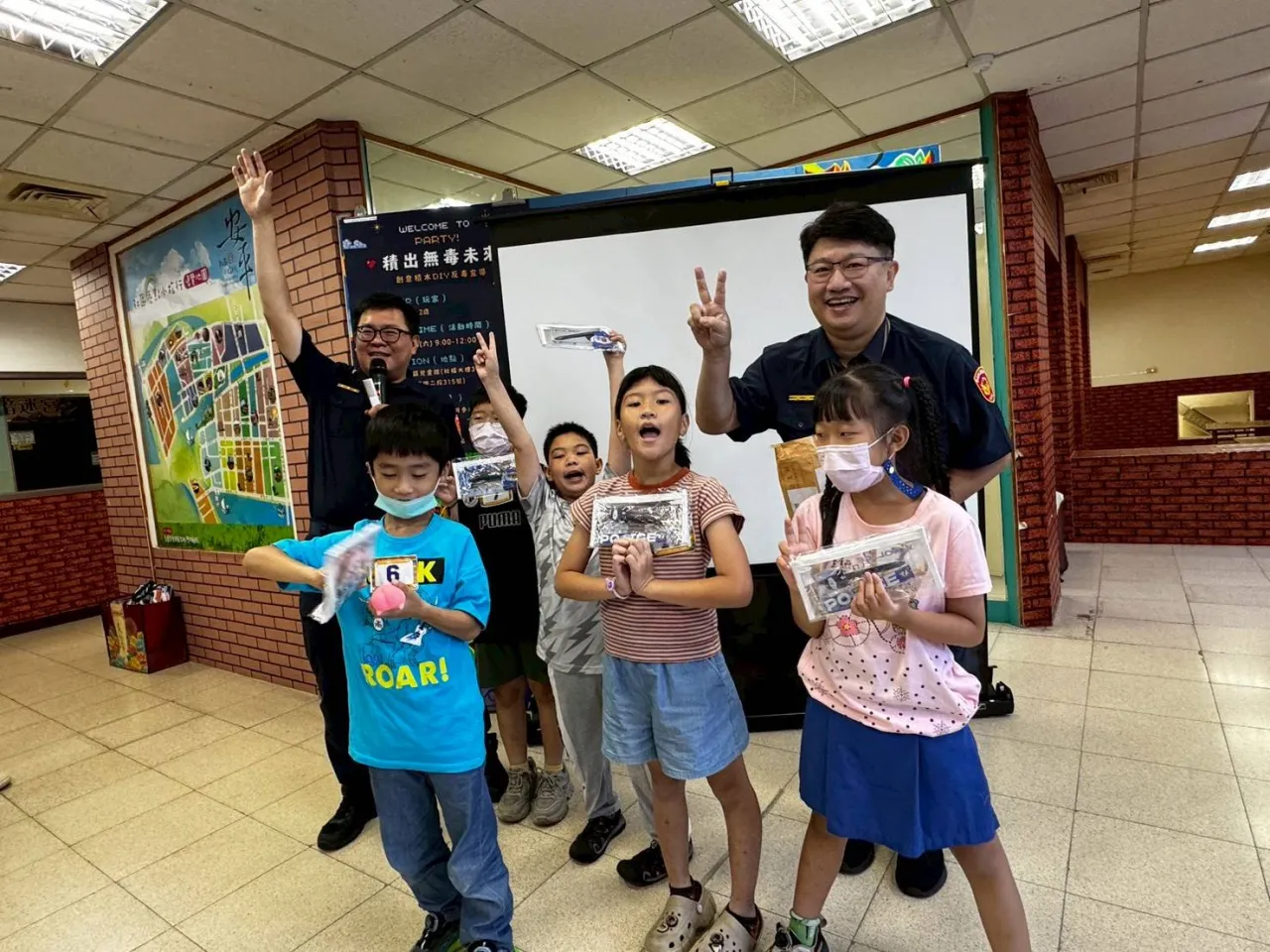 暑假將至！安平警跨局處合作，運用親子活動情境式宣導「毒駕零容忍」 圖2