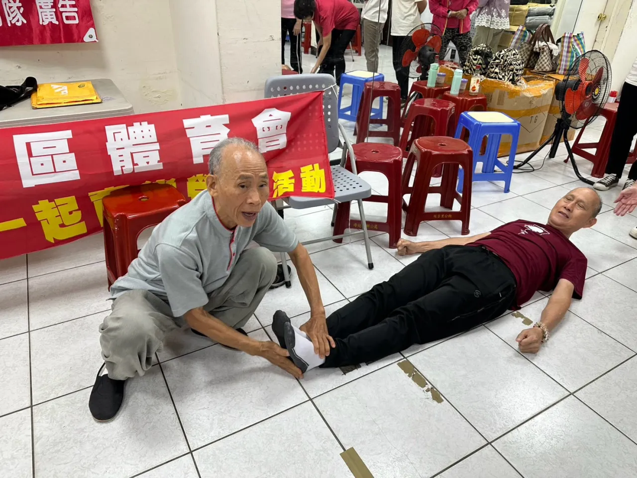 強強聯手打造高齡友善社區！延吉據點攜手土城體育會　推動「讓我們老在一起」多元課程 圖1
