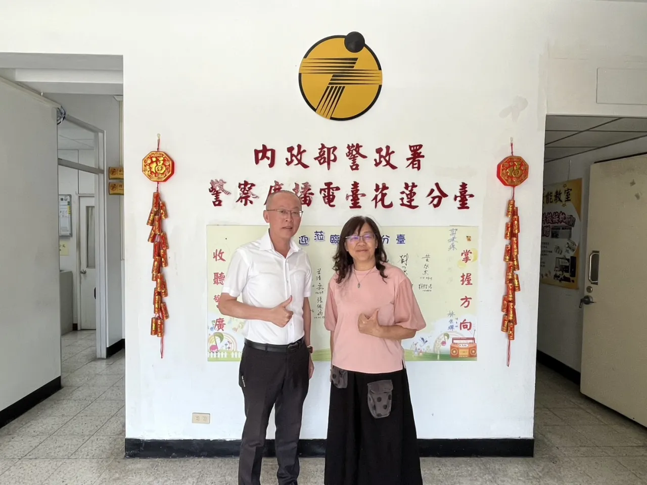 花警副分局長警廣專訪 強化聽眾防詐與交通安全觀念 圖1