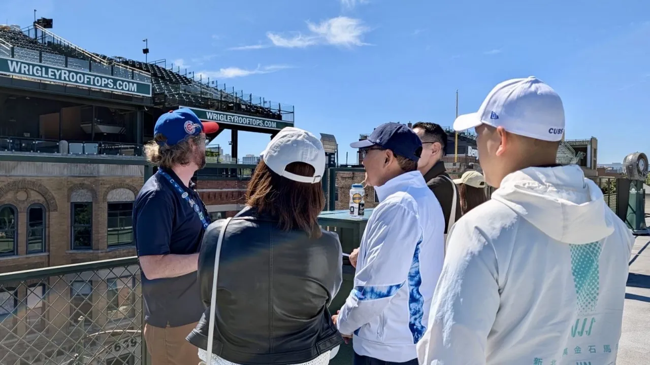 侯友宜參訪芝加哥百年球場Wrigley Field　借鏡場館經濟推動新北大巨蛋 圖3