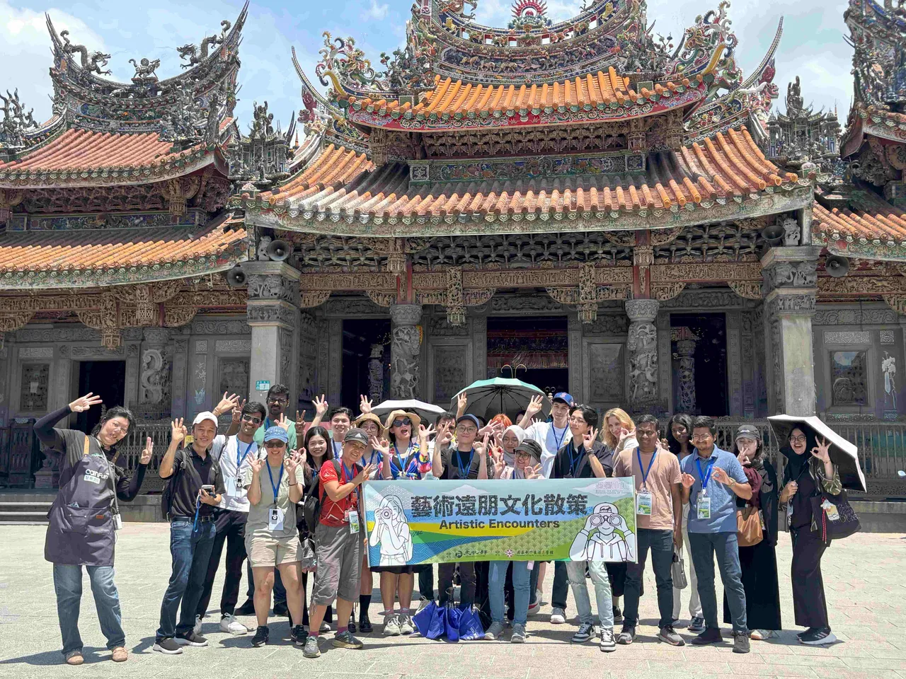 藝術遠朋文化散策-竹美館與清大為國際學生串聯探訪三峽在地之美 圖2