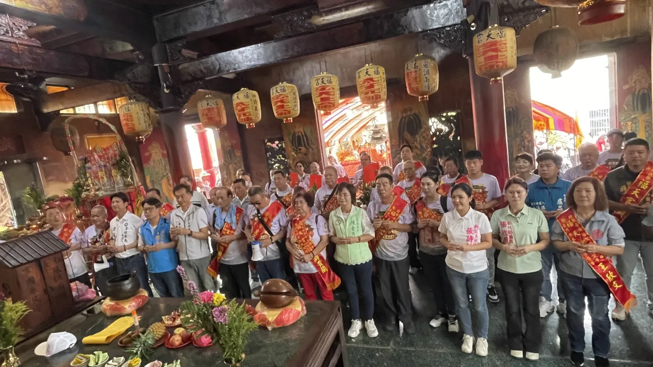 風雨過後彰化大村北勢福天宮觀音佛祖  聯合友宮圓滿嘉義柳子林苦竹寺謁祖進香 圖1