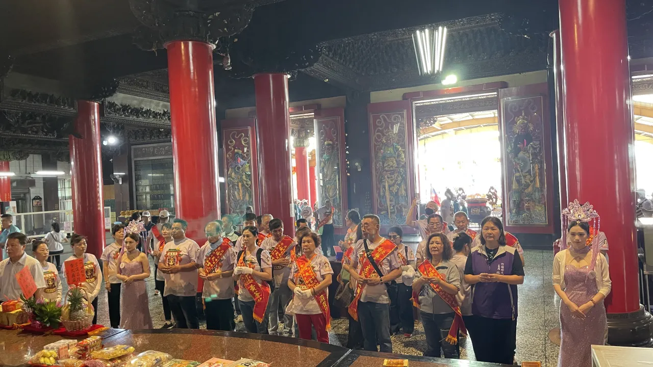 風雨過後彰化大村北勢福天宮觀音佛祖  聯合友宮圓滿嘉義柳子林苦竹寺謁祖進香 圖5