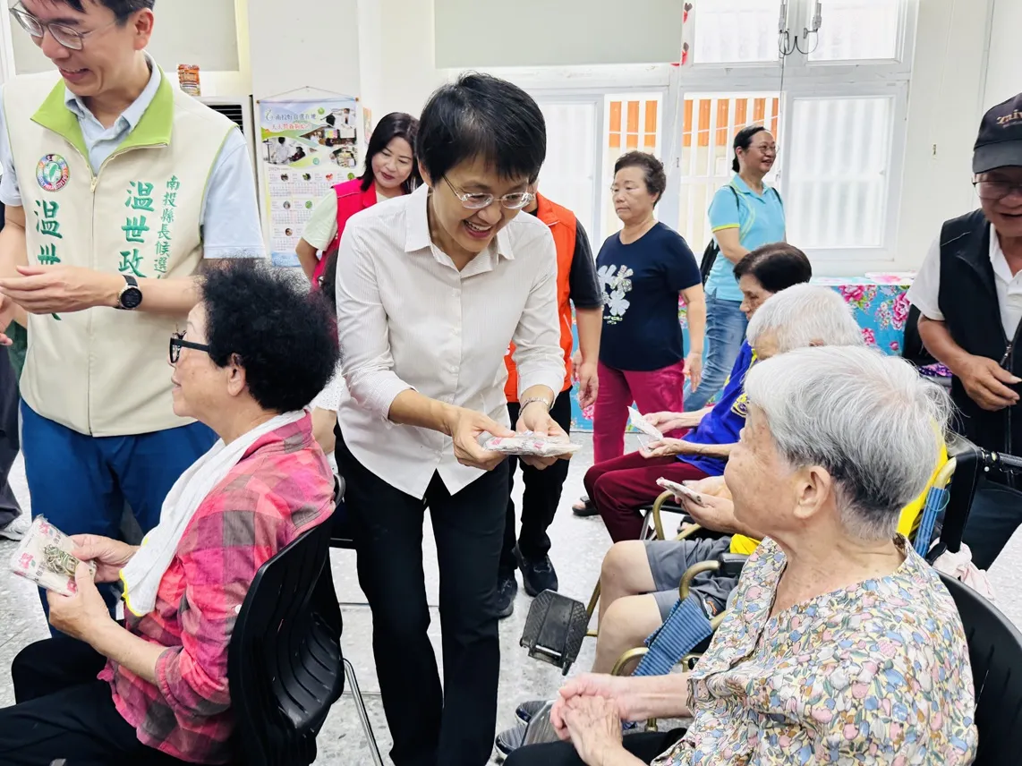 古主委訪視國姓鄉　  持續支持客庄建設與長者照護 圖2