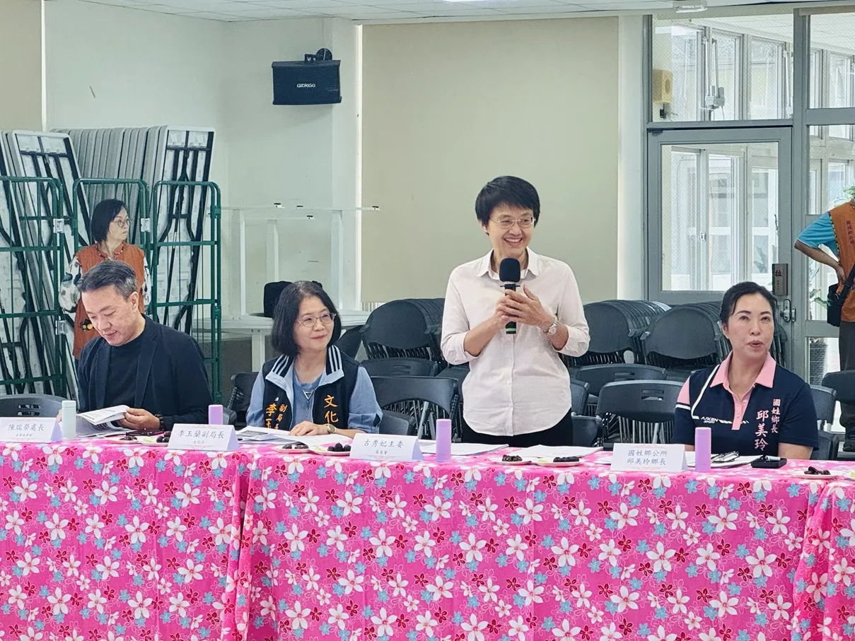 古主委訪視國姓鄉　  持續支持客庄建設與長者照護 圖1