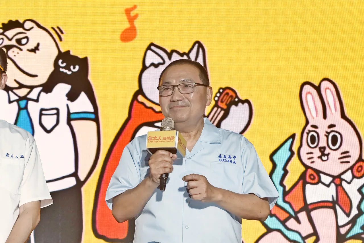 2026當大人高校祭登場 侯友宜鼓勵學生勇敢表現、熱血逐夢 圖1