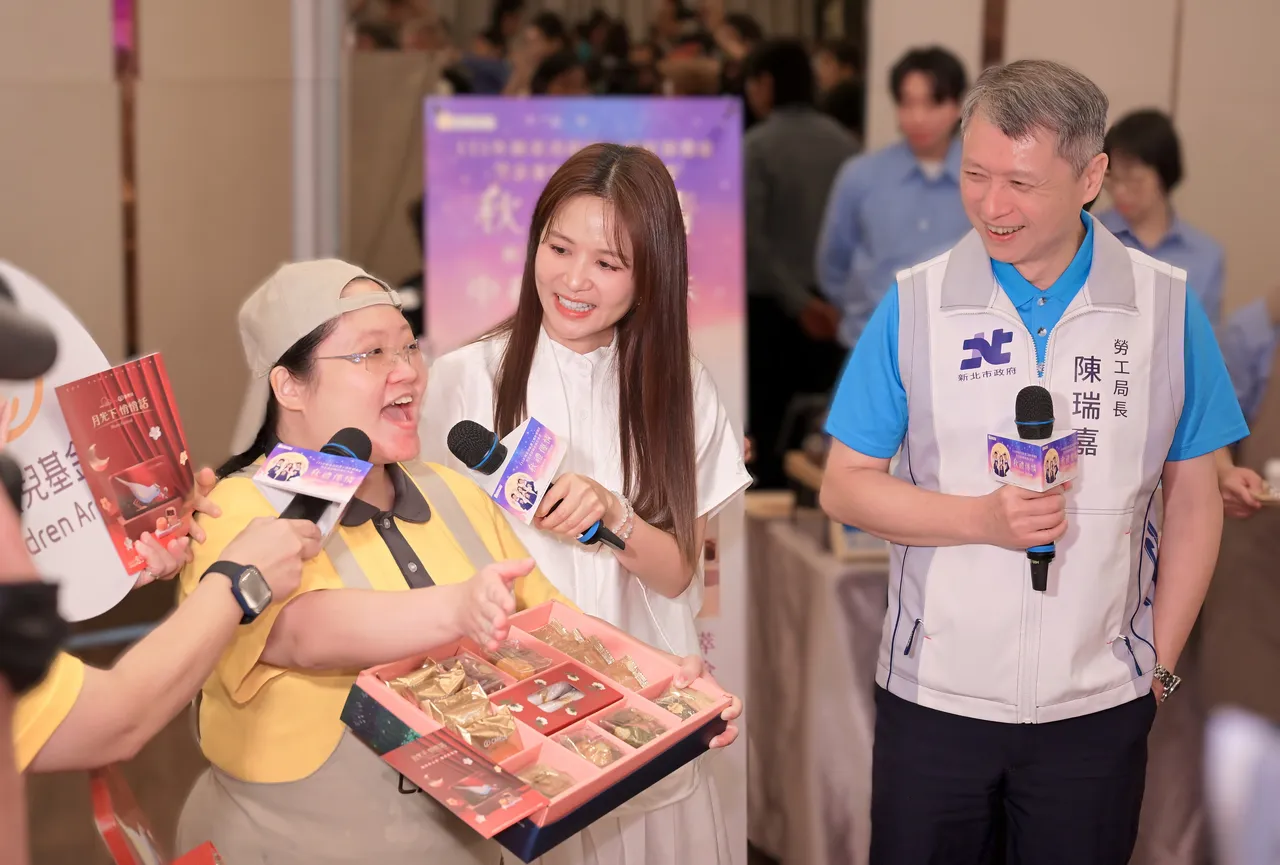 「秋禮傳情-庇護工場秋節推廣暨企業採購表揚    陳瑞嘉×吳怡霈呼籲採購響應公益 圖5