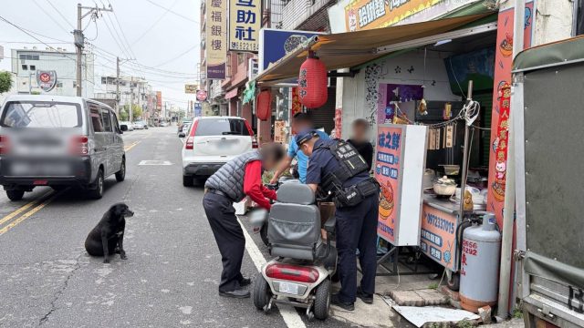 認出熟面孔！土庫警化身最強後盾 暖助失智獨居翁返家