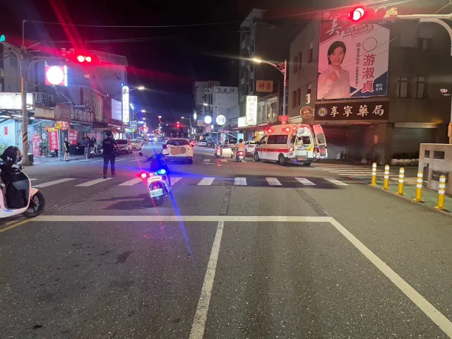 轉彎未讓直行釀擦撞  吉安警籲民眾須建立「路口路權」及防衛駕駛觀念
