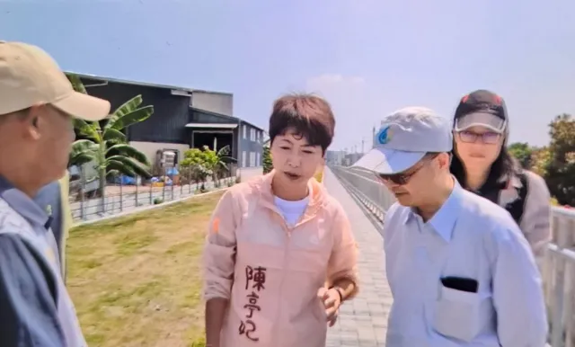 陳亭妃持續爭取水圳綠美化　打造兼具灌溉與休憩功能優質環境