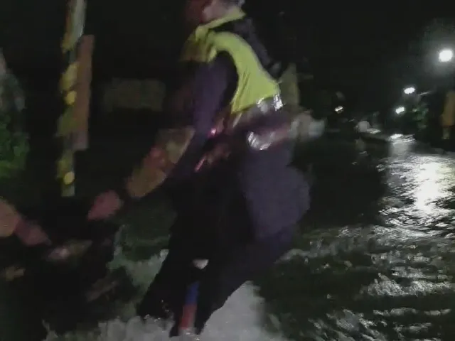 潮警協助受苦民眾