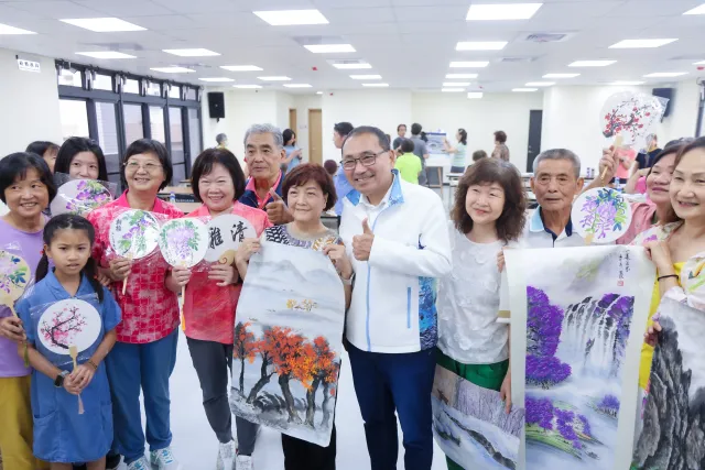 泰山義學市民活動中心暨社福設施聯合啟用 侯友宜：打造全齡共享社區據點